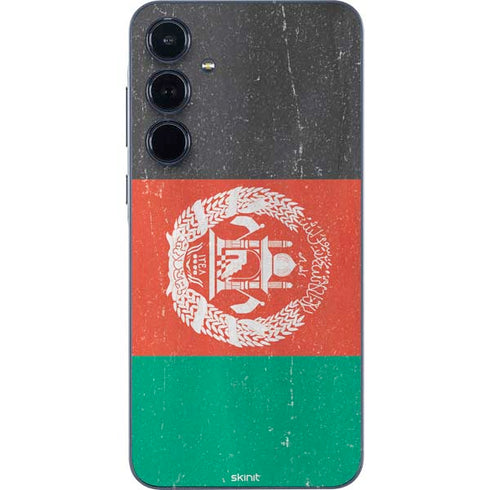 Afghanistan Flag Distressed Galaxy A36 5G Skin